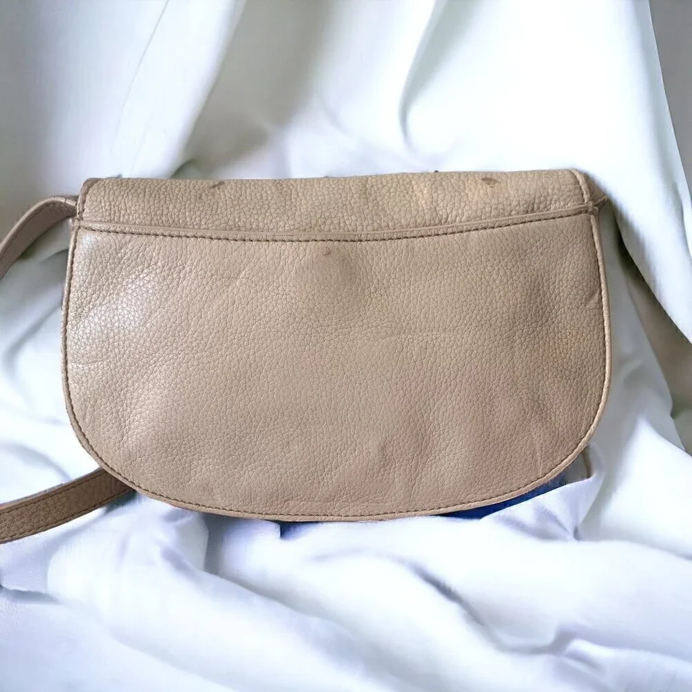 Tory Burch Jamie Blush Pink Leather Convertible Crossbody Clutch Gold Hardware